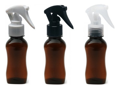 2541 Frasco Plástico Ambar Pet 120ml Válv Mini Gatilho Cat