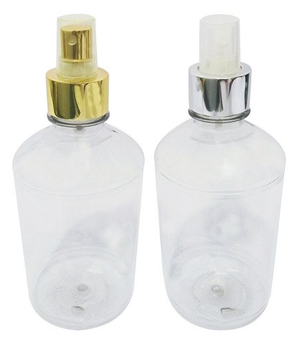 678 Frascos Plásticos Cristal Pet 500ml Válvula Spray L Far