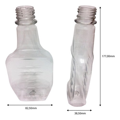 340 Frasco Plástico Cristal 250ml Pet Válv Mini Gatilho Mol - Imagem 5