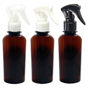 1023 Frasco Plástico Ambar Pet 140ml Válv Mini Gatilho Aro