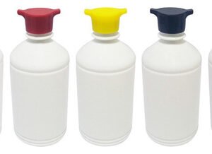 678 Frasco Plástico Branco Pet 500ml Tampa Rosca 2 Bico Far