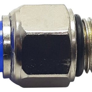 1 Conexão Pneumática Reta Macho Rosca 1/4 X Tubo 10mm