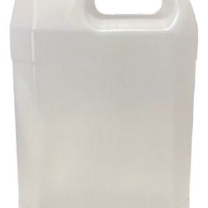 15 Galão Bombona Incolor Pead 5l C/ Tampa Rosca Lacre E Alça