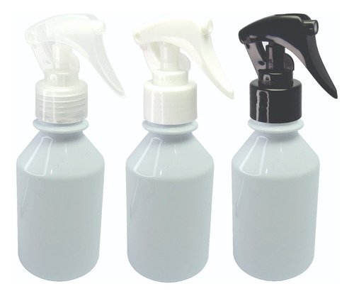 36 Frascos Branco Pet 150ml Válvula Mini Gatilho Far