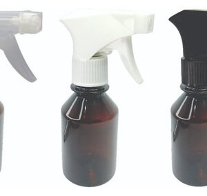 363 Frasco Plástico Âmbar 120ml Com Válvula Gatilho Far