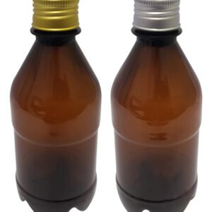972 Frasco Plástico Âmbar Pet 350ml Tampa Difusor C/ F Agu