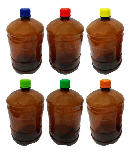 225 Frasco Plástico Âmbar Pet 2l Tampa S Batoque Gro - Imagem 3