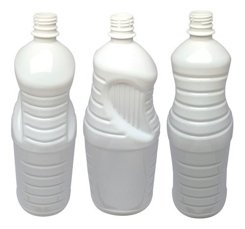 3 Frascos Plástico Branco Pet 2l Com Válvula Spray L Ama - Imagem 2
