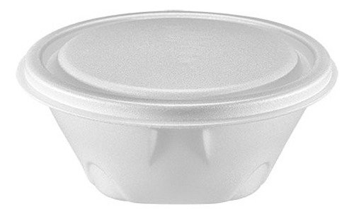 7 Marmitex Branca Isopor 188x79mm 1,1l Bom Apetite Bm1100q - Imagem 2