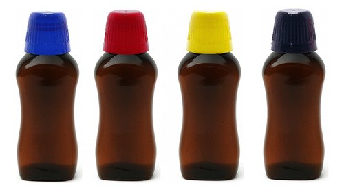 726 Frasco Plástico Ambar Pet 120ml Tamp Dosadora 20ml Cat