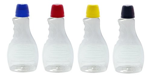 924 Frasco Plástico Cristal Pet 300ml Tamp Dosadora 20ml Bor