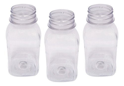243 Frascos Plástico Cristal Pet 200ml Tampa Peneira Qua - Imagem 3