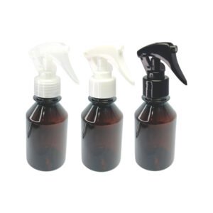 363 Frasco Plástico Âmbar 120ml Válvula Mini Gatilho Far