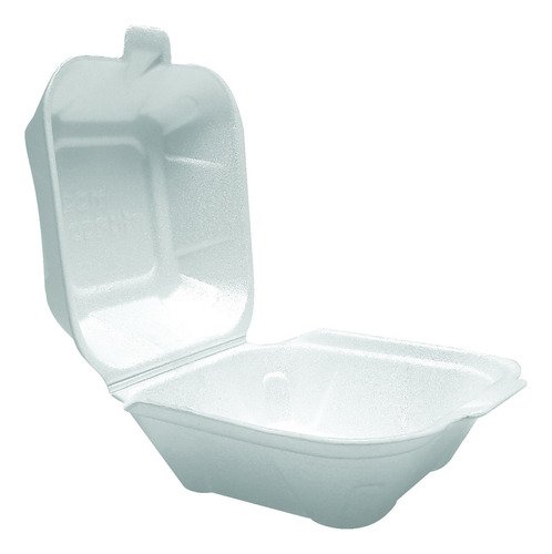 64 Hamburgueira Branca Isopor 137x128x70mm Bom Apetite Bh01