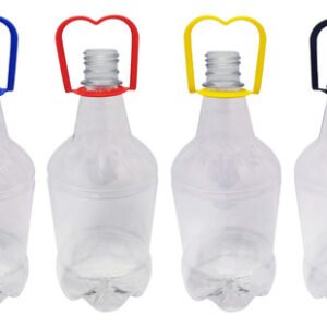 200 Frascos Plástico Cristal Pet 1,5l Com Alça 2 Dedos Gr2