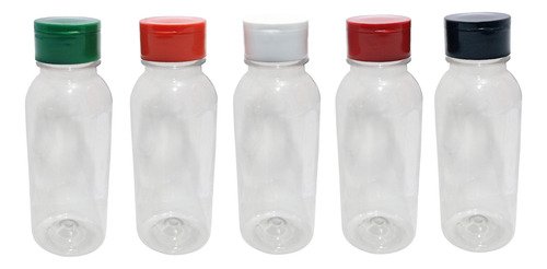 1260 Frascos Plástico Cristal Pet 300ml Tampa Peneira Det - Imagem 2
