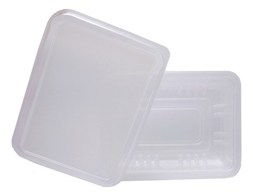 600 Marmita Fitness Incolor Freezer E Micro-ondas 500ml G306 - Imagem 3