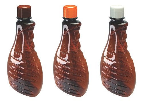 50 Frascos Âmbar Pet 500ml Aromatizante Tampa Batoque Bor - Imagem 3