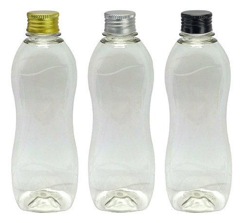 990 Frasco Plástico Cristal Pet 360ml Tampa L Batoque Cat