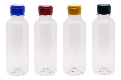 289 Frascos Plástico Cristal Pet 500ml Fliptop C/ Rosca Det - Imagem 2