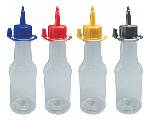 1728 Frascos Cristal Pet 150ml Tampa Bico Aplicador Pi2