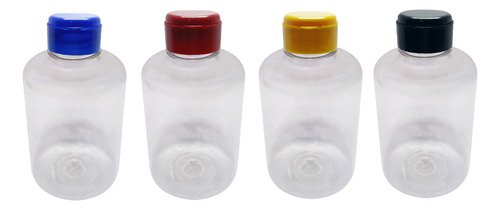720 Frascos Plástico Cristal Pet 500ml Fliptop C/ Rosca Sup - Imagem 2