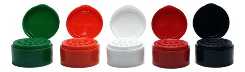 1260 Frascos Plástico Laranja Pet 300ml Tampa Peneira Det - Imagem 4