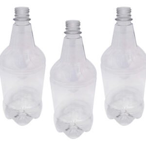 360 Frasco Plásticos Cristal Pet De 1l Vazios Sem Tampas Gr2