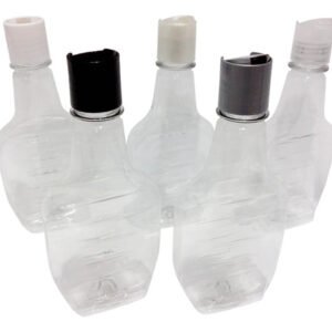 1176 Frascos Plástico Cristal Pet 250ml C/ Tampa Disktop Mol