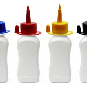 2541 Frasco Plástico Branco Pet 120ml C/ Bico Aplicador Cat