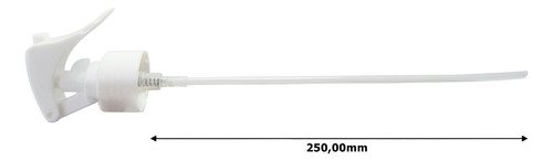 61 Frasco Plástico Cristal Pet 380ml Válv Mini Gatilho Cat - Imagem 4