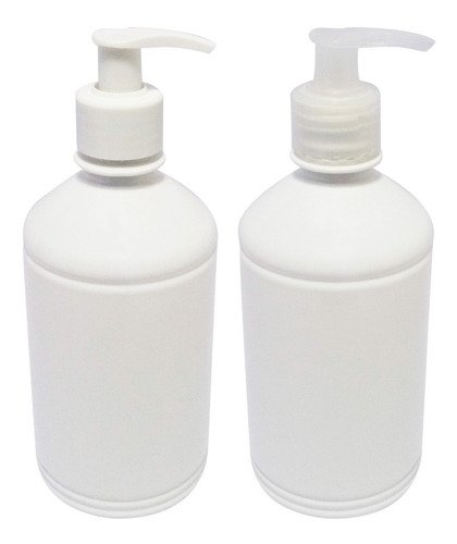 678 Frascos Plástico Branco 500ml Válvula Bico Pato S Far