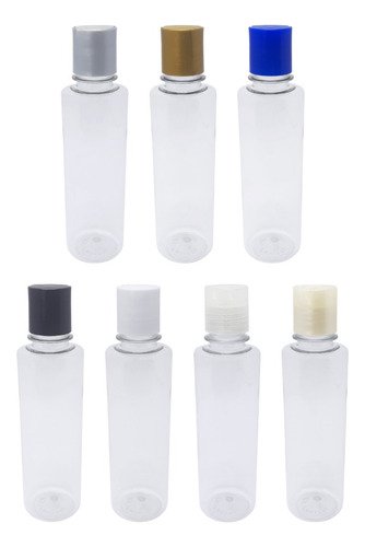 216 Frascos Plástico Cristal Pet 250ml C/ Tampa Disktop Cos - Imagem 2