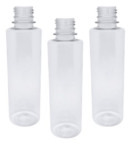 216 Frascos Plásticos Cristal Pet 250ml C/ Tampa Fliptop Cos - Imagem 5