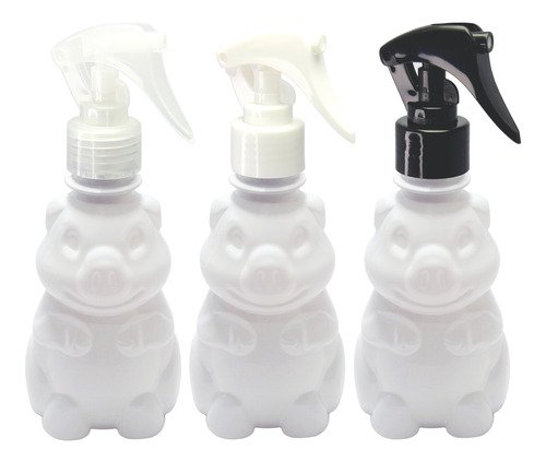256 Frascos Plástico Branco Pet 300ml Válv Mini Gatilho Zoo - Imagem 2