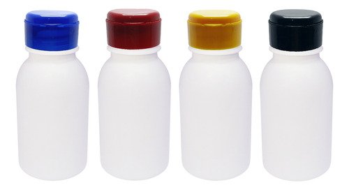 228 Frascos Plástico Branco Pet 200ml Fliptop C/ Rosca Det - Imagem 2