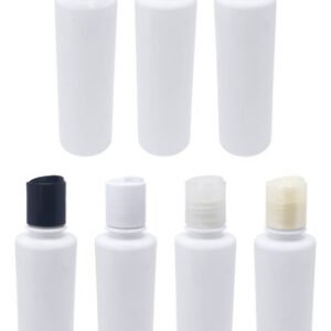 27 Frascos Plástico Branco Pet 250ml C/ Tampa Disktop Cos