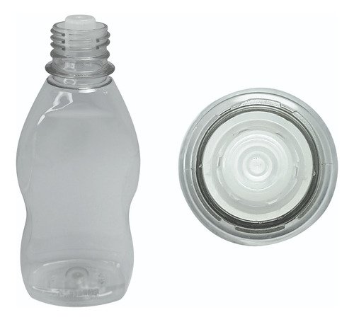 34 Frascos Cristal 190ml Pet C/ Tampa S Batoque Mol - Imagem 4