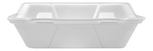 16 Lancheira Branca Isopor 255x235x90mm Bom Apetite Bh132