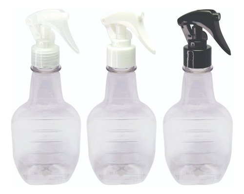980 Frasco Plástico Cristal 250ml Pet Válv Mini Gatilho Mol
