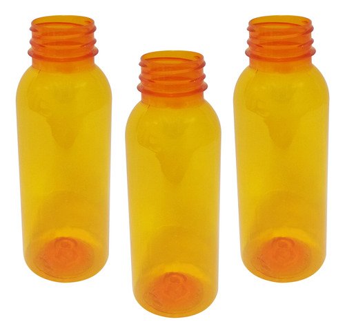 342 Frascos Plástico Laranja Pet 300ml Fliptop C/ Rosca Det - Imagem 5