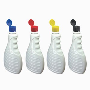 200 Frascos Plástico Branco Pet 500ml Batoque Fliptop Bor