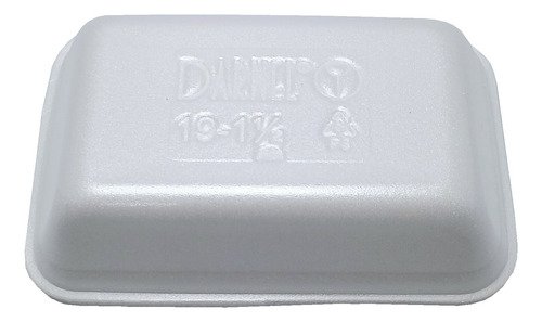 420 Bandeja Funda Branco Isopor 162x110x32mm Darnel Db52 - Imagem 2