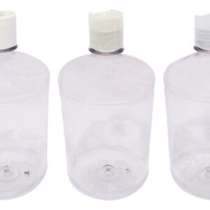 360 Frascos Plástico Cristal Pet De 1l Com Tampa Disktop Sab