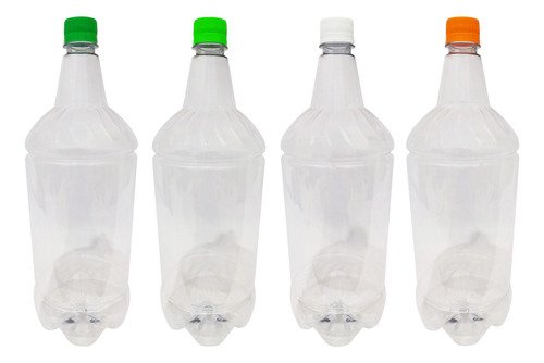 132 Frascos Plástico Cristal Pet 2l Tampa S Batoque Gr2 - Imagem 2