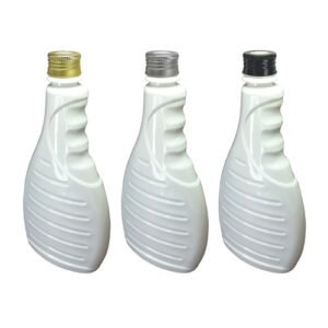 50 Frasco Plástico Branco Pet 500ml Tampa Difusor C/ F Bor