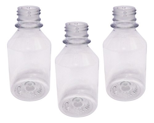 329 Frasco Plástico Cristal Pet 150ml Tampa Rosca 2 Bico Far - Imagem 3