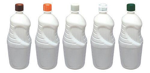 12 Frascos Branco Pet De 2l Aromatizante Tampa Batoque Ama - Imagem 3