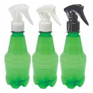 16 Frasco Plástico Verde Pet 300ml Válv Mini Gatilho Gr2