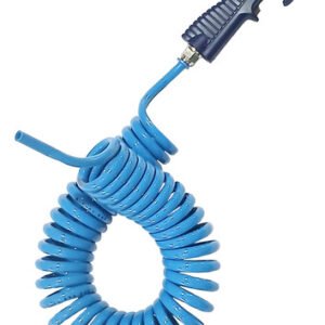 2 Bico De Sopro Limpeza Bs02 Conexão 1/4 Tubo Espiral 5m 8mm
